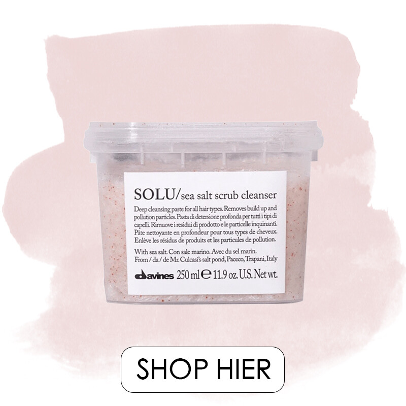 Davines Solu Sea Salt Scrub Cleanser